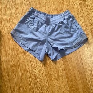 Lululemon Purple hotty hot shorts 2.5